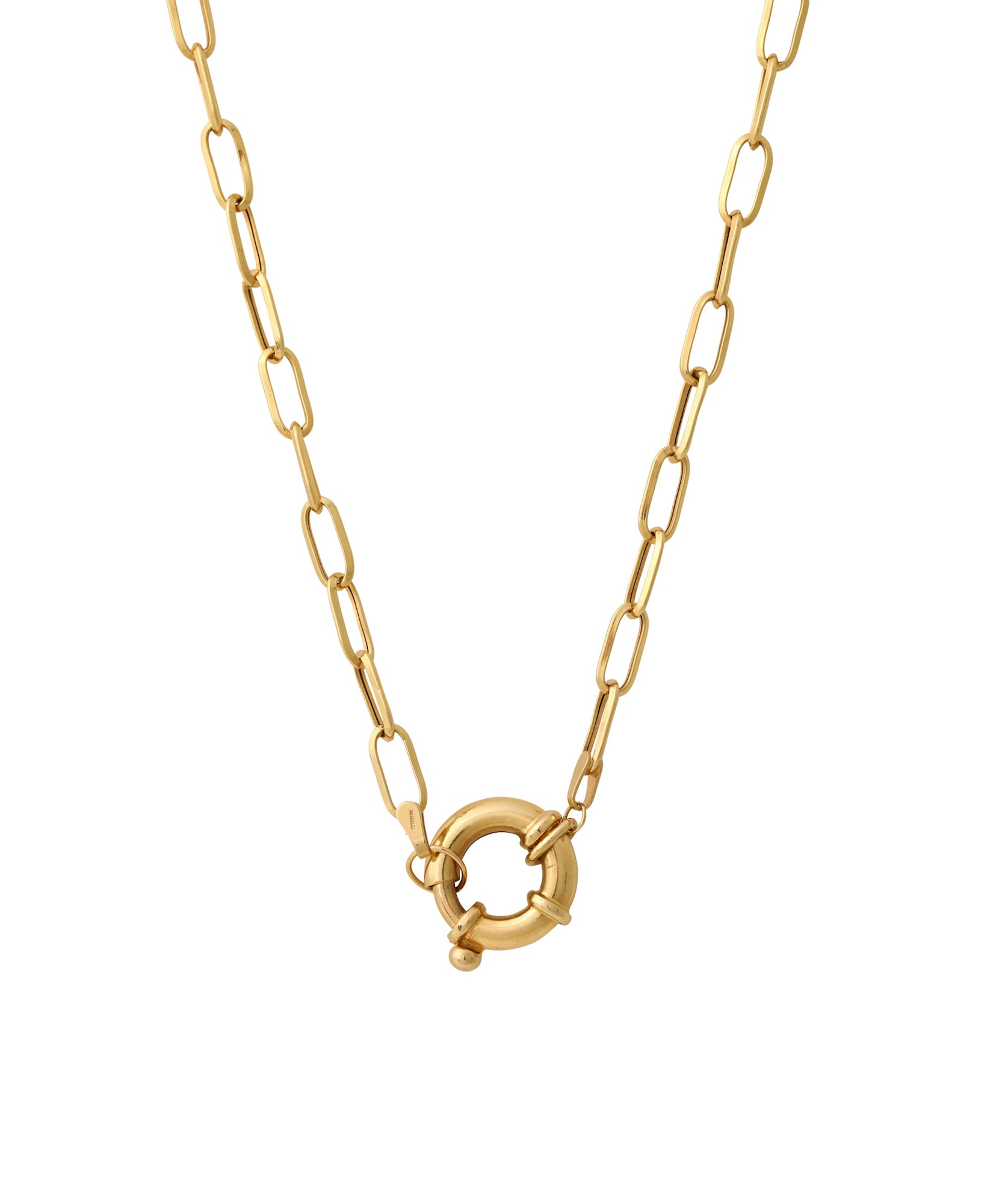 J by boghossian, white diamonds, gold, necklace, paperclip