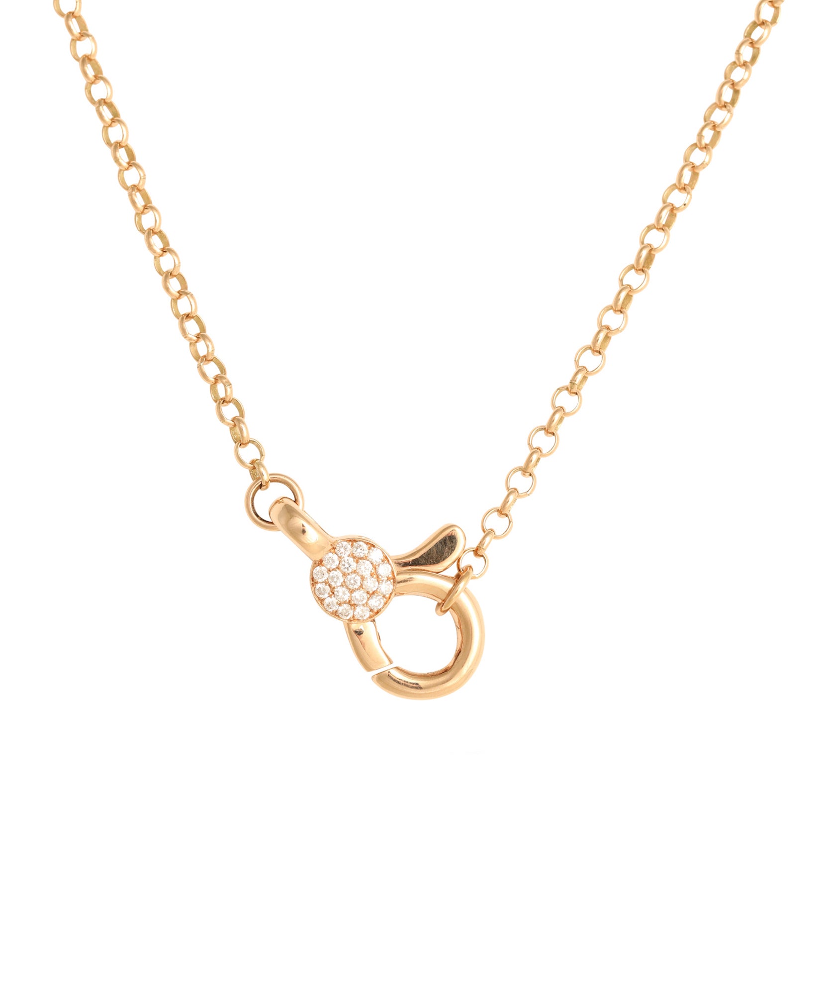 J by boghossian, white diamond, gold, necklace, hook, chain