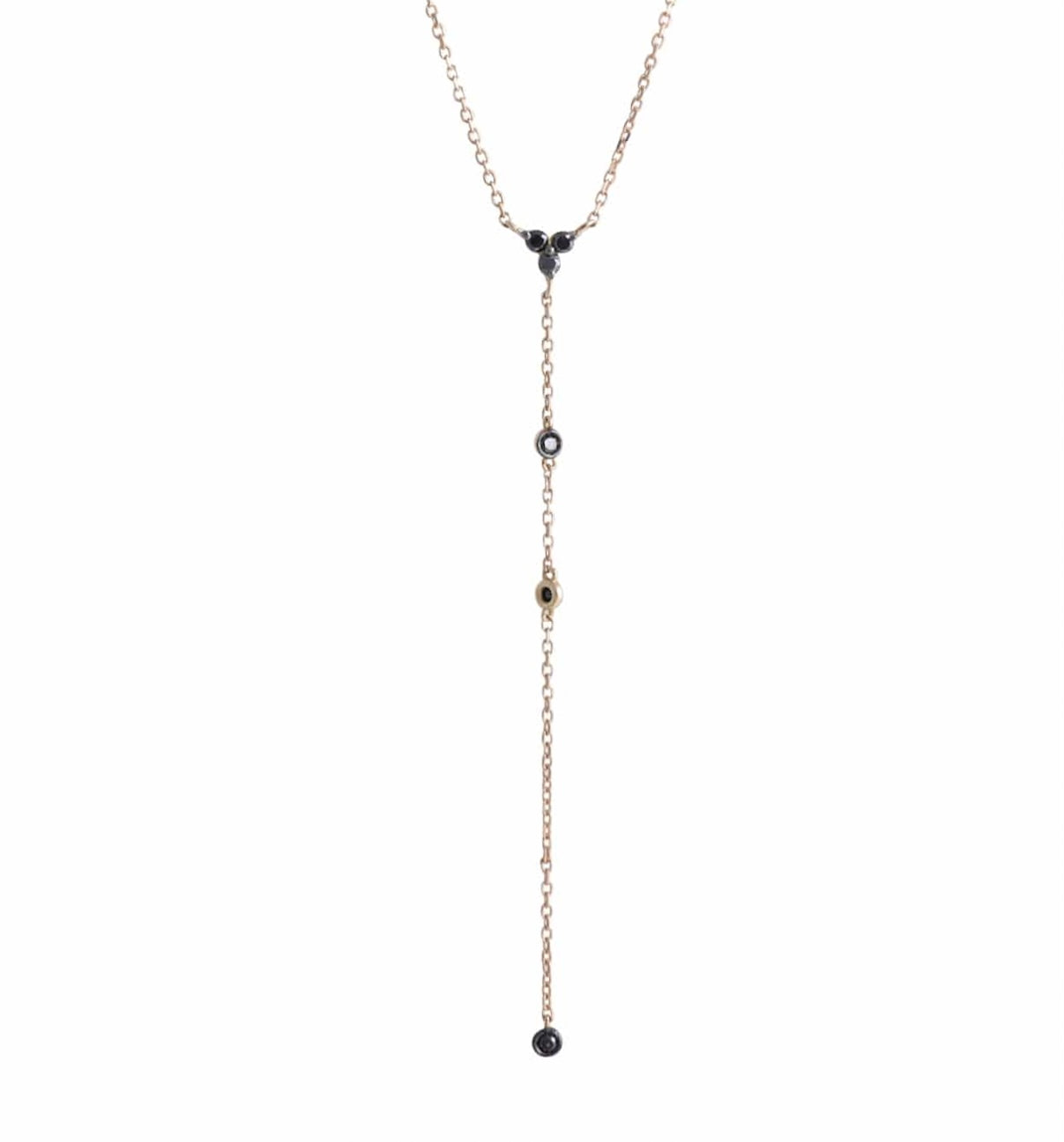 J by boghossian, gold, necklace, black diamond, long