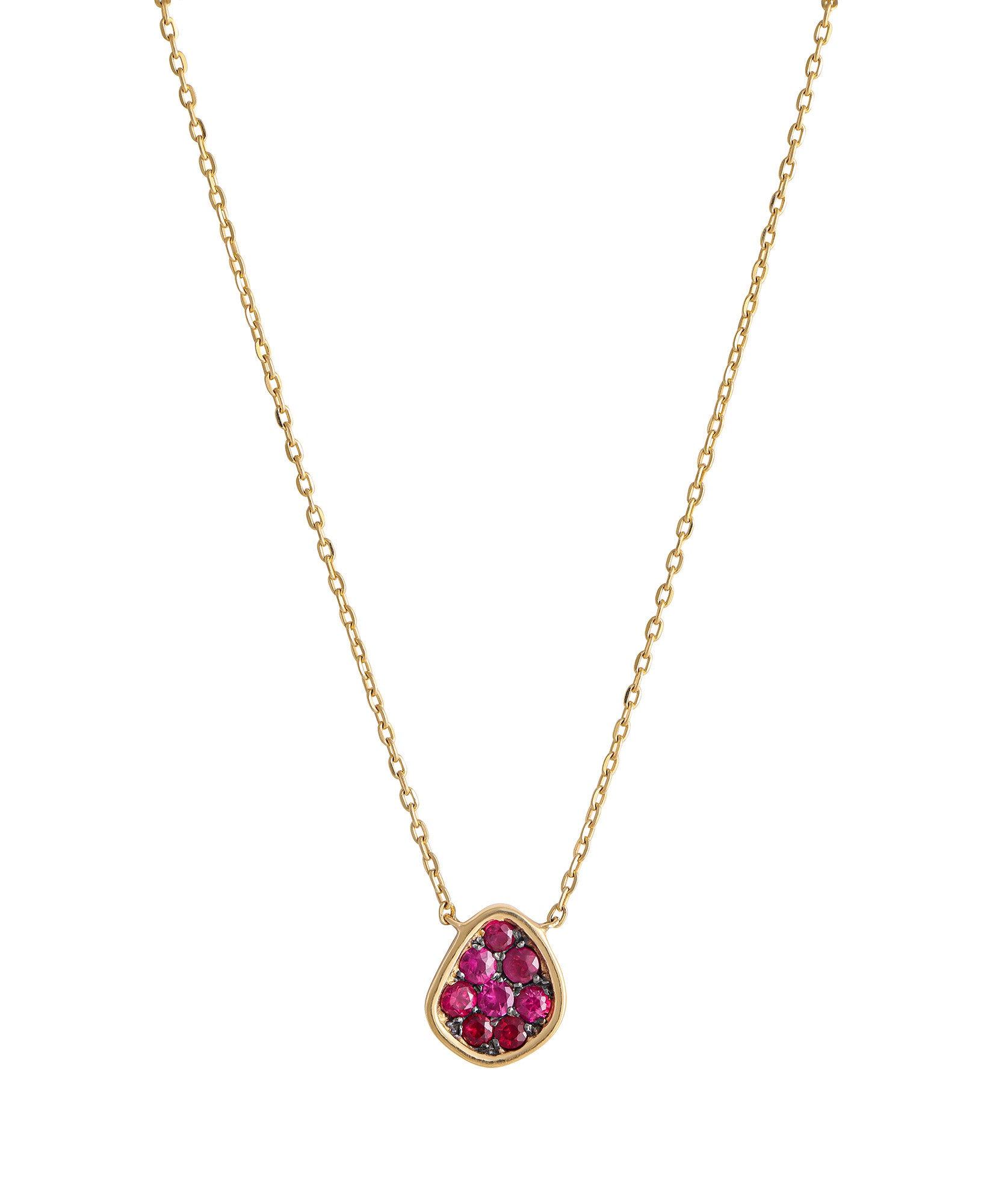  J by boghossian, white diamonds, gold, necklace, oval plum, ruby
