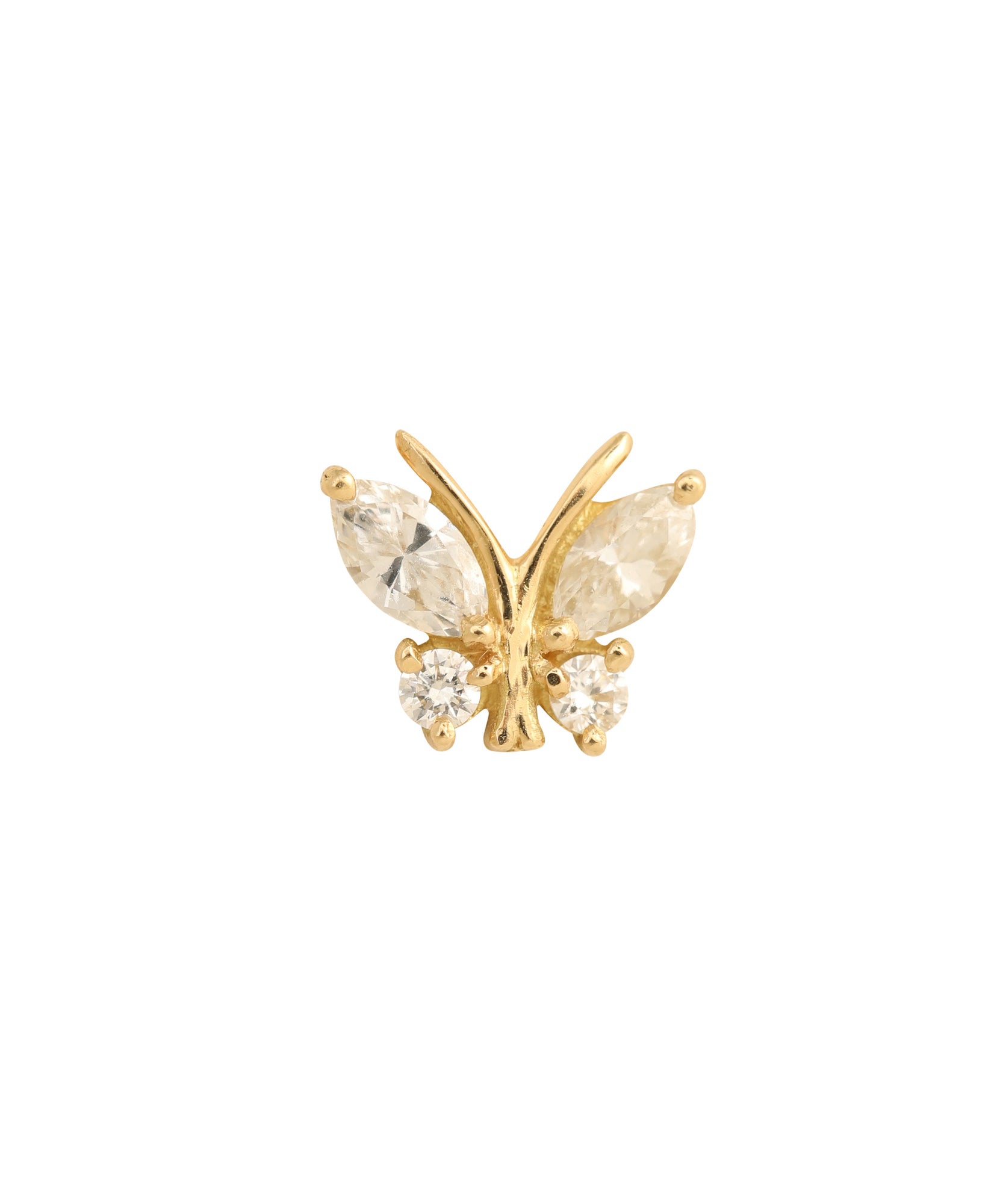  J by boghossian, white diamonds, gold, earrings