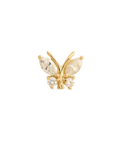  J by boghossian, white diamonds, gold, earrings