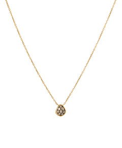  J by boghossian, white diamonds, gold, necklace, oval plum, brown diamonds