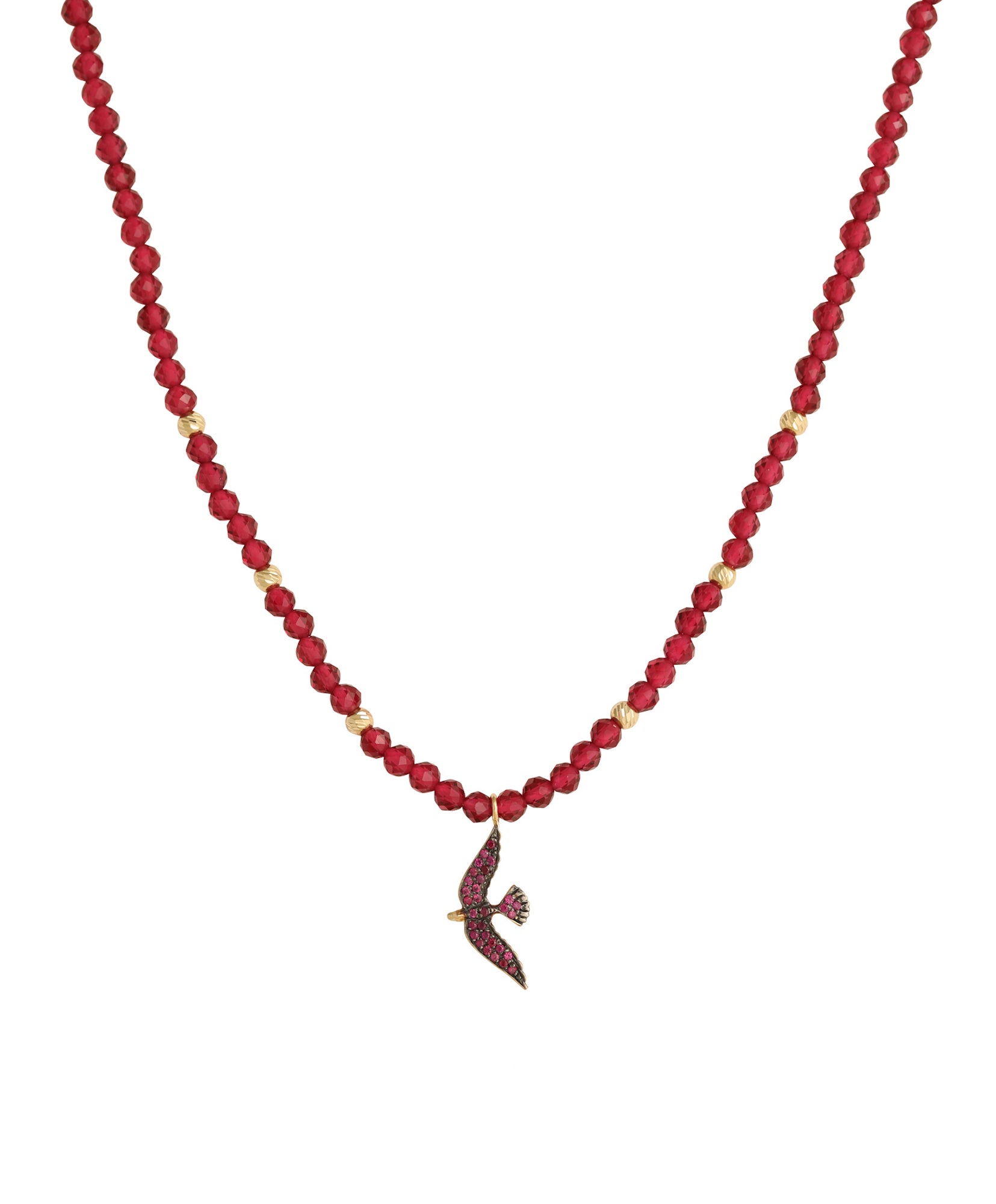 J by boghossian, white diamonds, gold, necklace, chocker, rubellite, bird