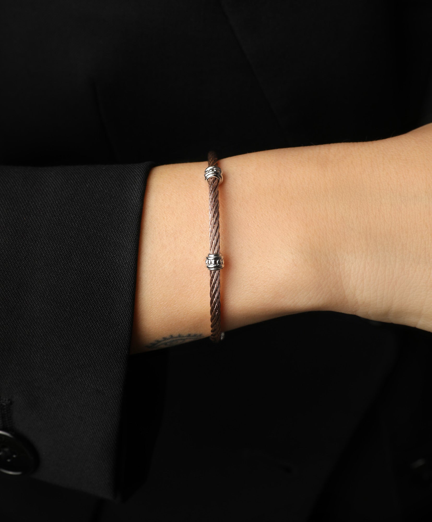 J by boghossian, gold, bracelet, twisted cable