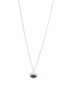 J by boghossian, white diamond, gold, necklace, eye, evil eye, sapphire, black diamond