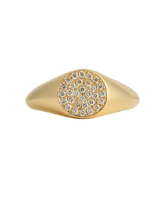 J by boghossian, white diamonds, gold, ring