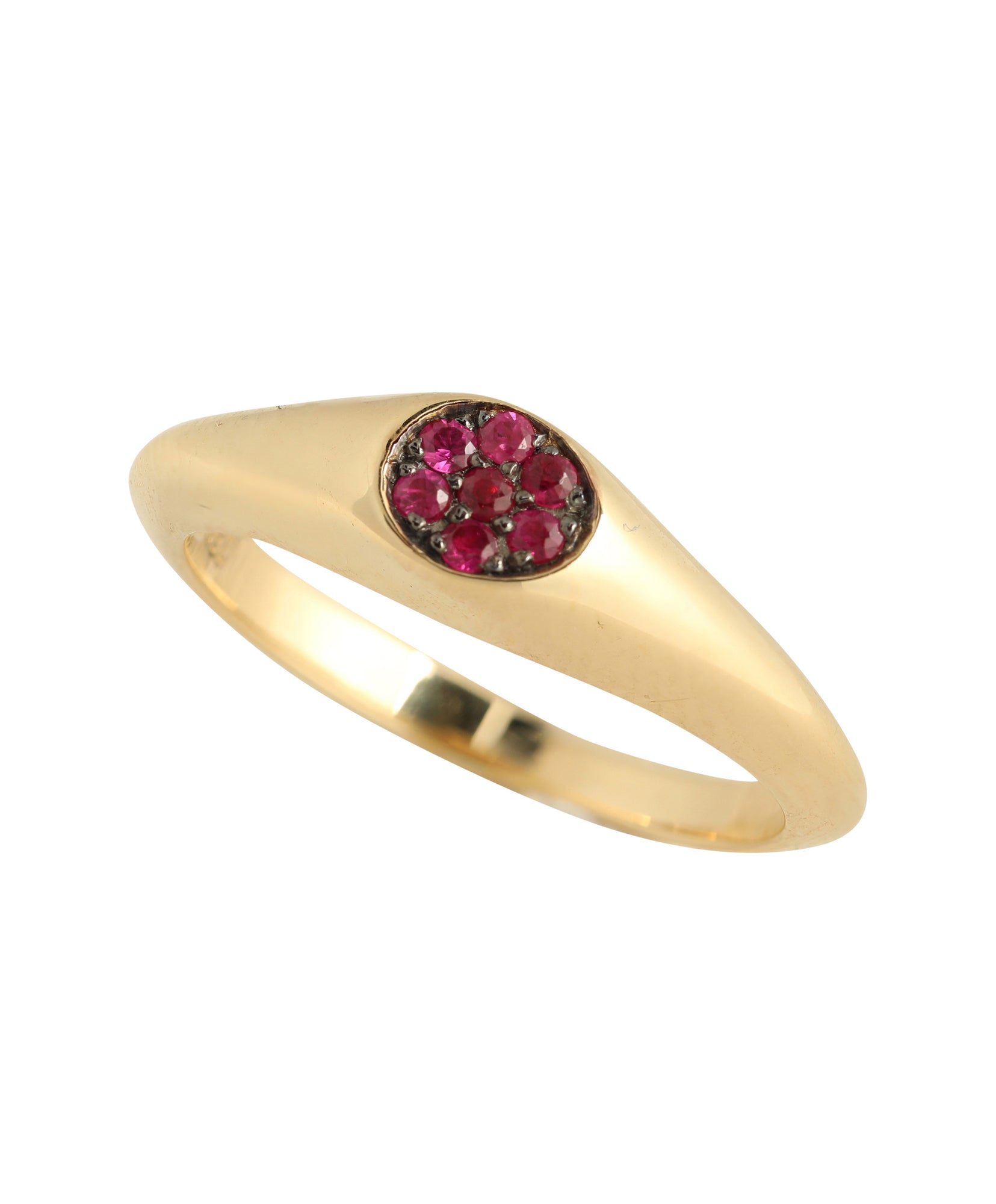 J by boghossian, ruby, gold, ring, pinky 
