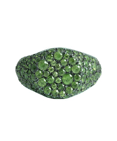 J by boghossian, ring, gold, tsavorite